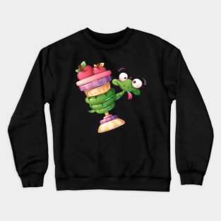 Funny Snake Cartoon Crewneck Sweatshirt